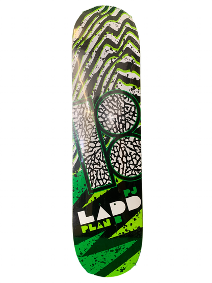 Plan B 2008 PJ Ladd Safari 7.75" Classic Skateboard Deck