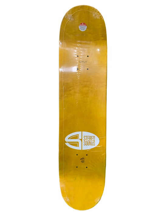 Stereo Shadows Team Logo Black 8" Classic Skateboard Deck