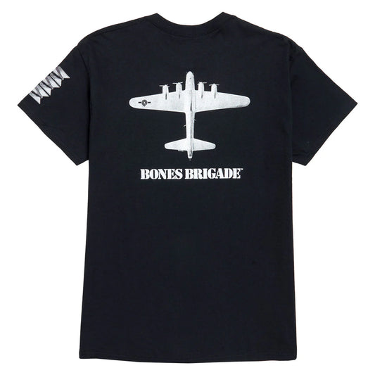 Bones Brigade Bomber Black S/s Shirt