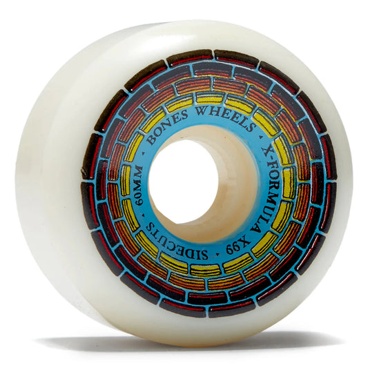 Bones Wheels X-Formula Wishing Well V5 Sidecut 60mm 99a Skateboard Wheels