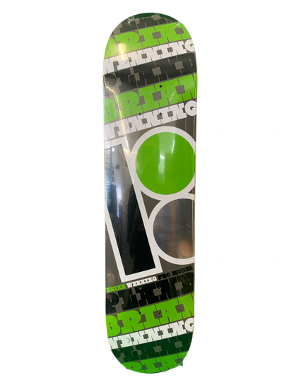 Plan B 2008 Brian Wenning Pro Model Logo 7.6" Classic Skateboard Deck