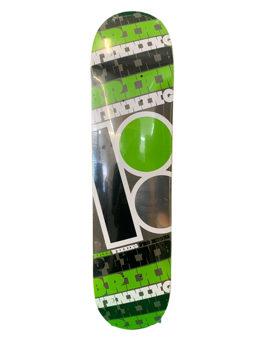 Plan B 2008 Brian Wenning Pro Model Logo 7.6" Classic Skateboard Deck