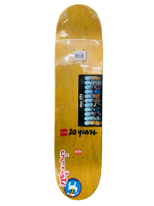 Chocolate Raven Tershy City Series 2014 8.5" Classic Skateboard Deck