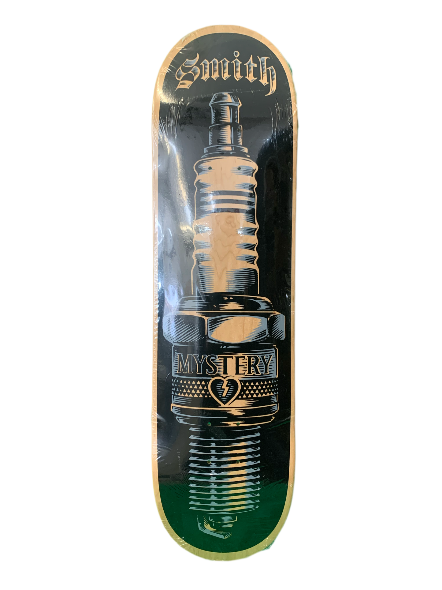 Mystery Ryan Smith Spark Plug 8.25" Classic Skateboard Deck