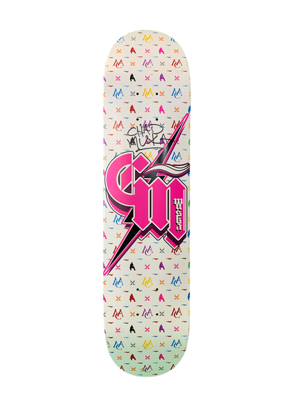 Chad Muska LV Signed 7.5” Classic Skateboard Deck