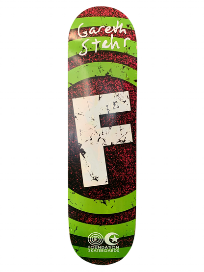 Foundation Gareth Stehr Target Logo 8" Classic Skateboard Deck