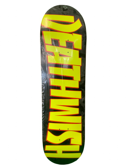 Deathwish Team Thrasher Font 8.25" Classic Skateboard Deck