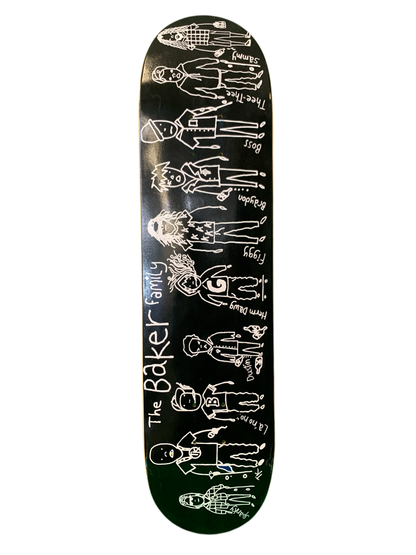 Baker The Family 7.75" Classic Skateboard Deck
