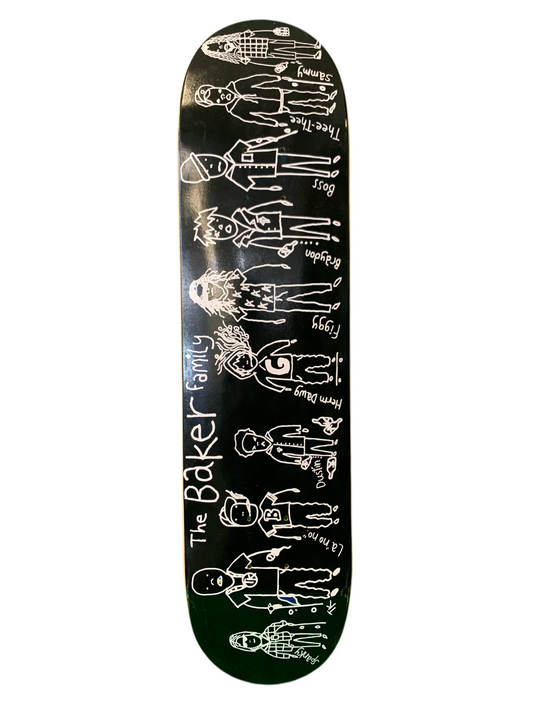 Baker The Family 7.75" Classic Skateboard Deck