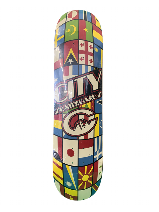City International Flags 7.75" Classic Skateboard Deck