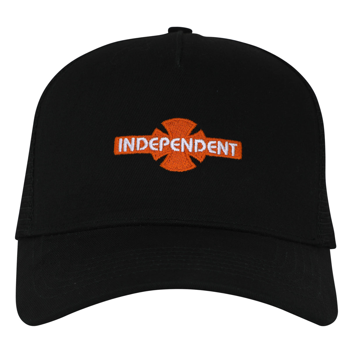 Independent OGBC Legacy Black/Orange Structured Snapback Trucker Hat
