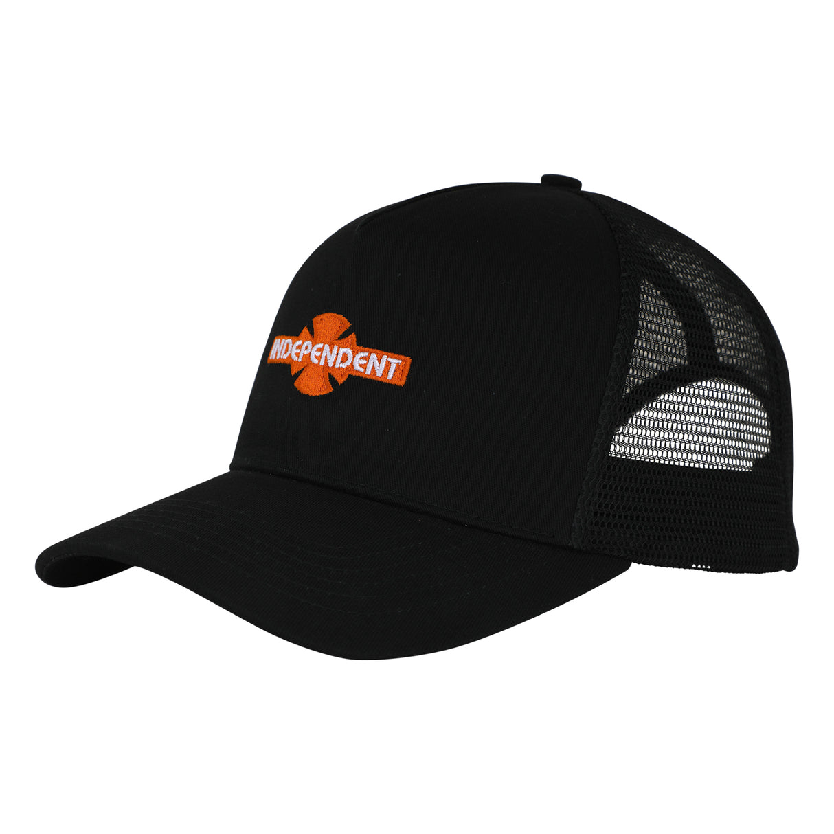 Independent OGBC Legacy Black/Orange Structured Snapback Trucker Hat