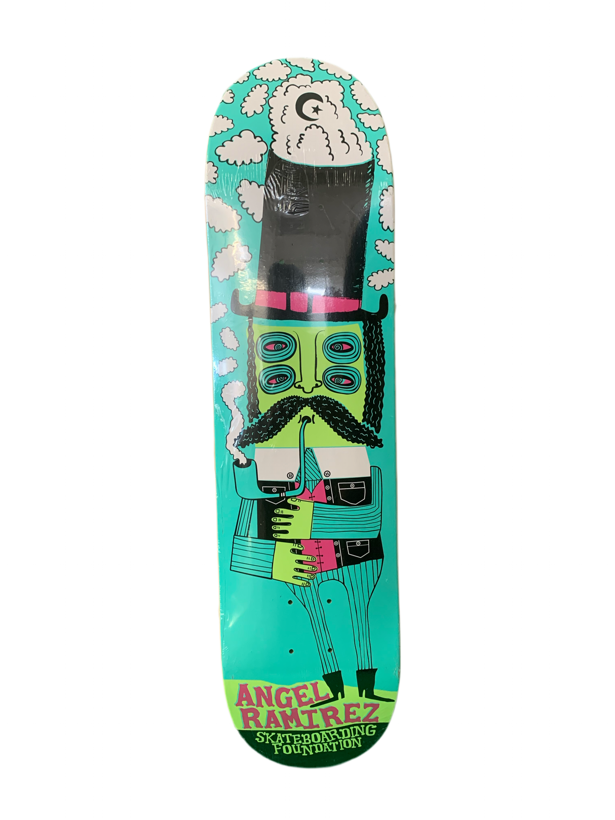 Foundation Angel Ramirez Hazey Daze 7.75" Classic Skateboard Deck
