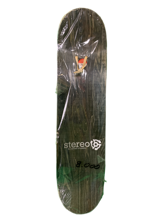 Stereo Sounds Limited Edition Vol 1 Platinum LP 8" Classic Skateboard Deck