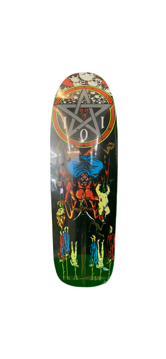 2016 Cliche x 101 Natas Kaupas Devil Worship 9.6" Classic Skateboard Deck