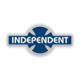 Independent OGBC Legacy Clear Navy 4 in Sticker
