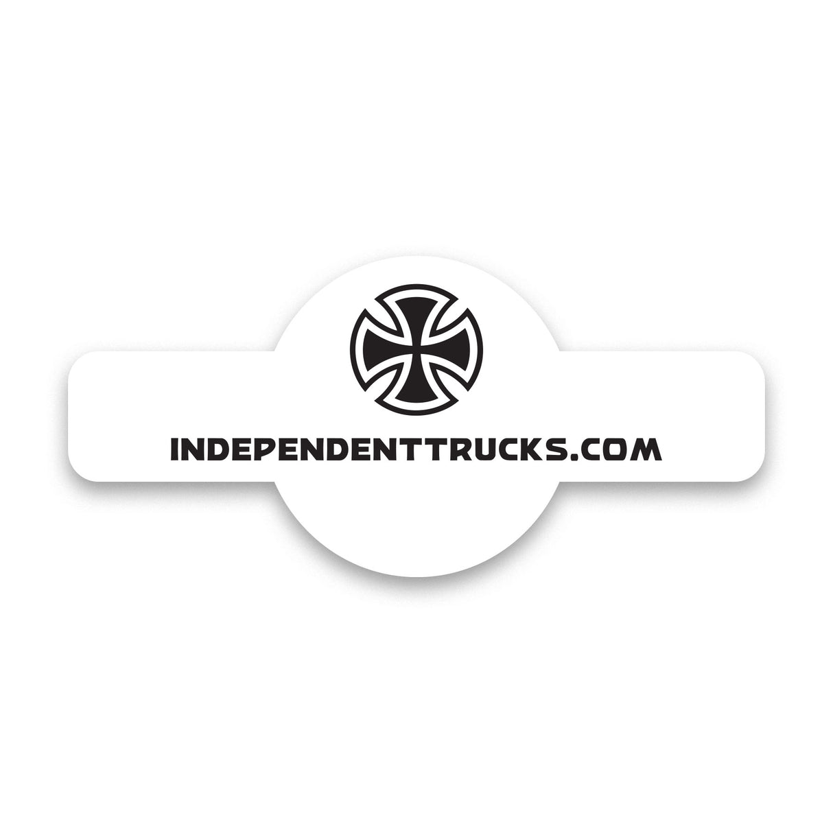 Independent OGBC Legacy Clear Navy 4 in Sticker