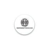 Independent Truck Co Legacy Clear Blue Orange 1 in Sticker
