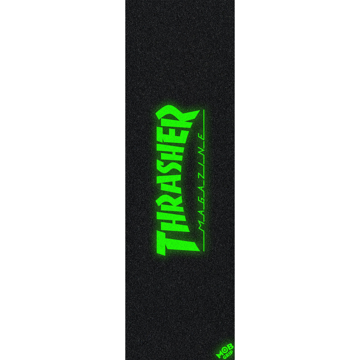 Mob Thrasher Glow Logo Grip Tape 10" x 33" Skateboard Grip Tape