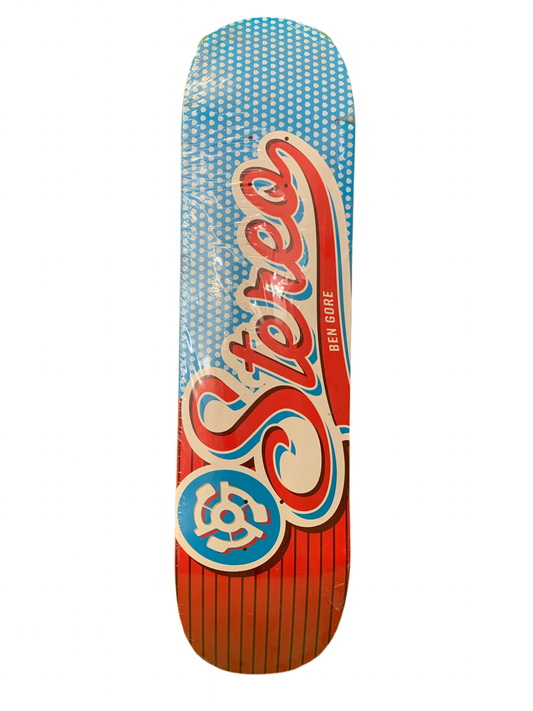 Stereo Ben Gore Cursive 8" Classic Skateboard Deck