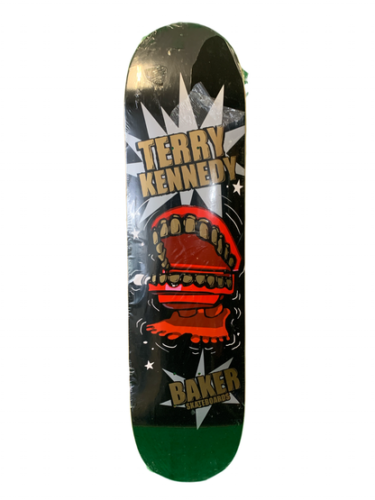 Baker Terry Kennedy Chattering Teeth 7.9" Classic Skateboard Deck