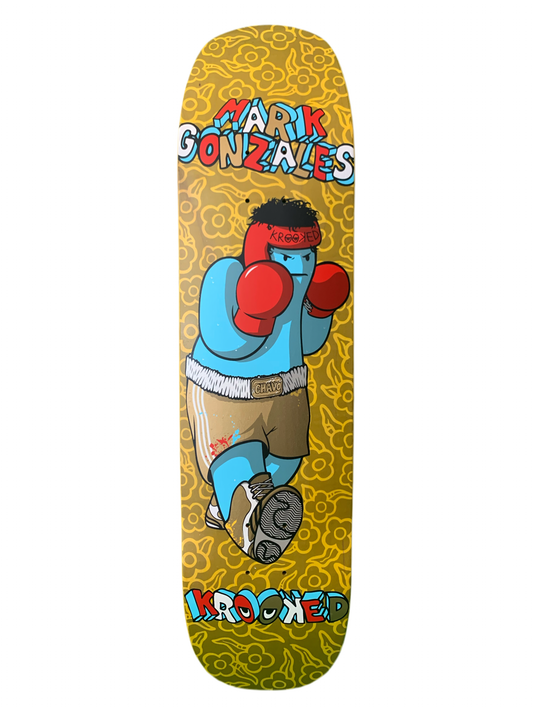 Krooked Mark Gonzales Chavo Boxer 8" Classic Skateboard