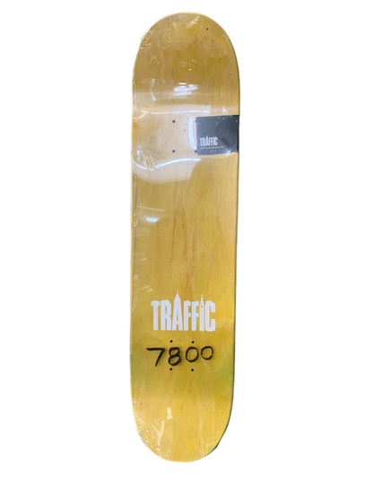 Traffic Yoshihiro "Deshi" Omoto Scroll 7.8" CLassic Skateboard Deck