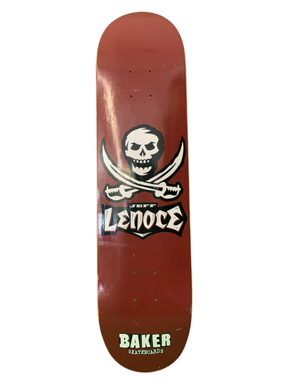Baker 2009 Jeff Lenoce Buccaneer 7.8" Classic Skateboard Deck