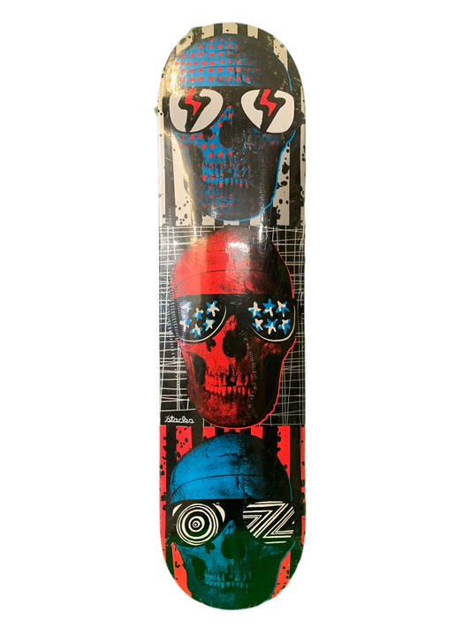 Stacks Skull Shades 7.6" Classic Skateboard Deck