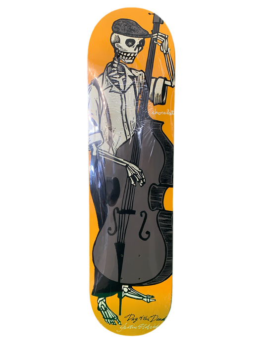 Chocolate Day of the Dead Series Justin Eldridge 7.75" Classic Skateboard Deck