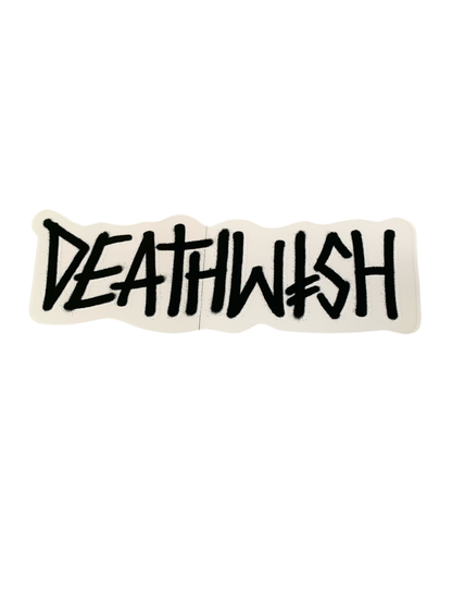 Deathwish Deathspray Clear Assorted Sticker 6" x 2"