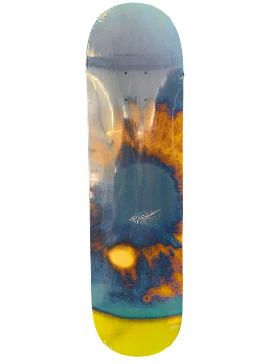 The Hundreds 2001: A Space Odyssey Close Up Eye Blue/Yellow 8.25" Classic Skateboard Deck