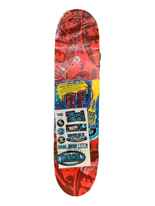 Real Peter Ramondetta Shred Gnar Neon Goat 8.1" Classic Skateboard Deck