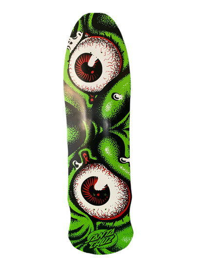 Santa Cruz Rob Roskopp Eyes Green Classic Longboard Deck