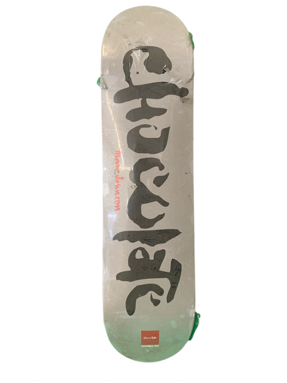 Chocolate Marc Johnson Stencil Logo 8" Classic Skateboard Deck
