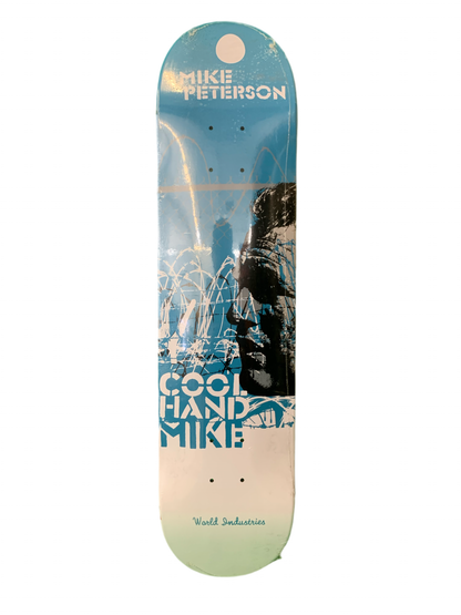 World Industries Mike Peterson Cool Hand Mike 7.4" Classic Skateboard Deck