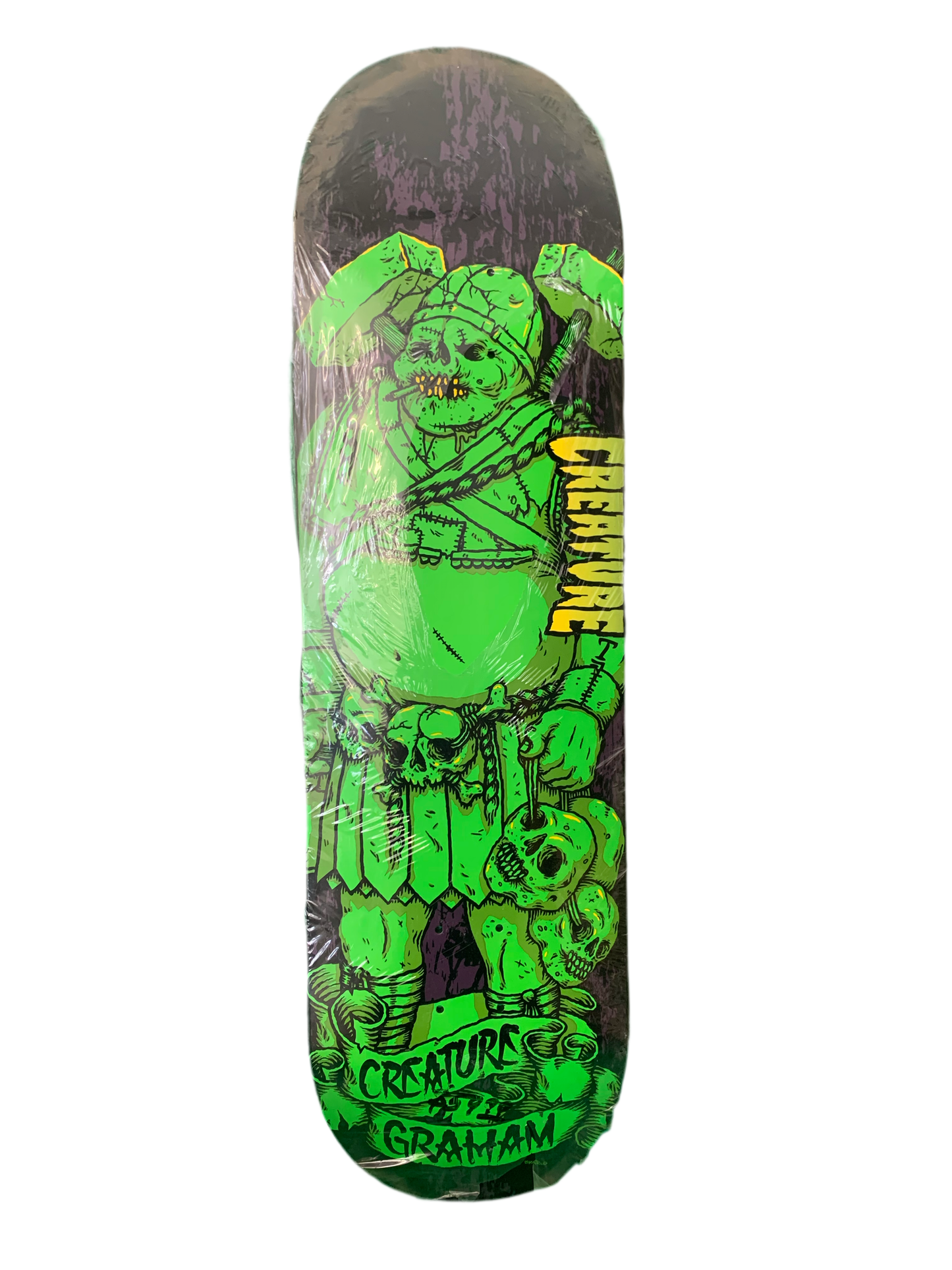 Creature Stu Graham Vikings of Hesh Law 8.8" Classic Skateboard Deck