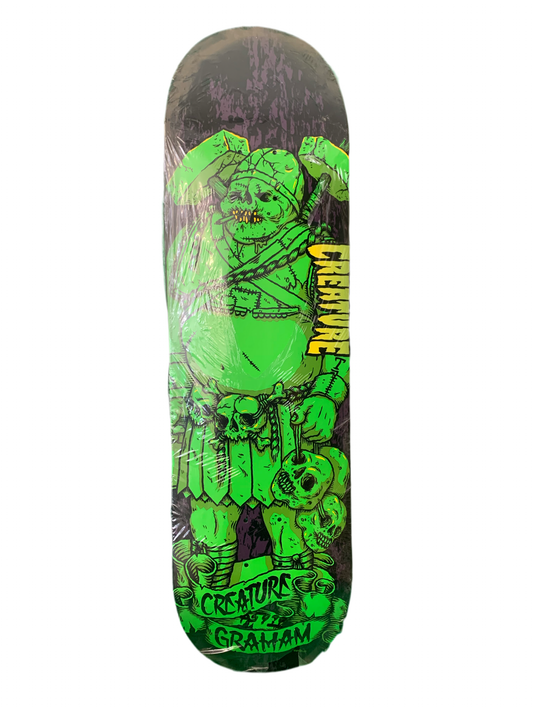 Creature Stu Graham Vikings of Hesh Law 8.8" Classic Skateboard Deck