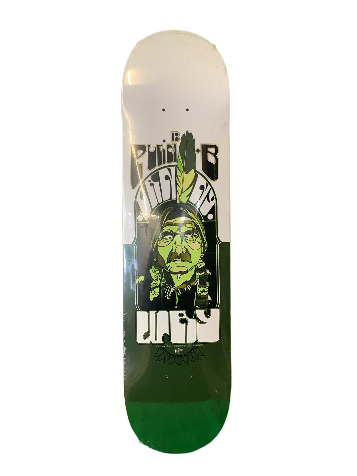 Plan B Danny Way Art by David Flores 7.625" Classic Skateboard Deck