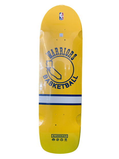 Aluminati NBA Golden State Warriors 9" Classic Skateboard Deck