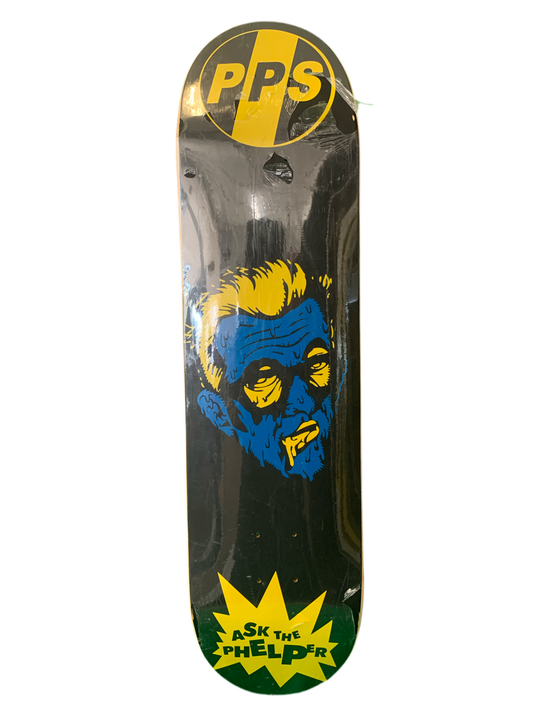 Pocket Pistols Jake Phelps Ask The Phelper 8" Classic Skateboard Deck