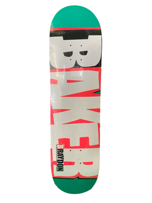 Baker Braydon Szafranski Brand Logo 8.25" Classic Skateboard Deck