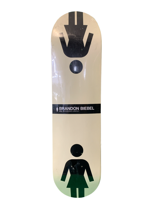 Girl Brandon Biebel Mirror 7.9" Classic Skateboard Deck