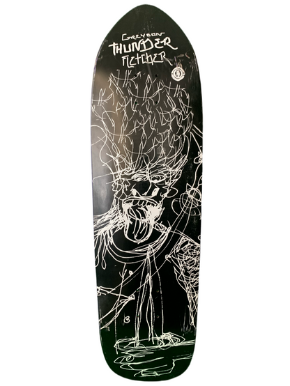 Element Greyson Fletcher Thunder Sketch by Jason Jessee 9.25" Classic Skateboard Deck