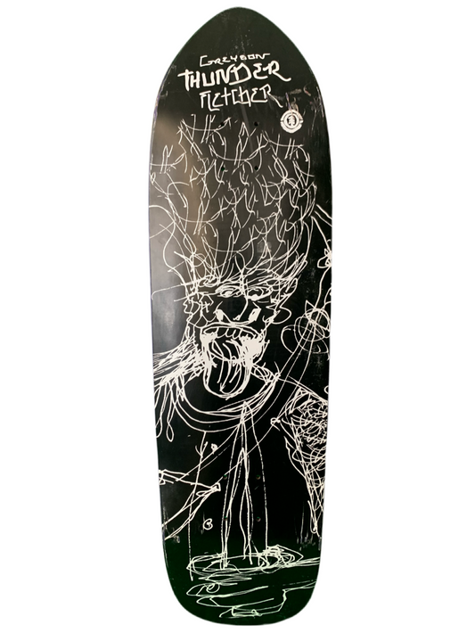 Element Greyson Fletcher Thunder Sketch by Jason Jessee 9.25" Classic Skateboard Deck