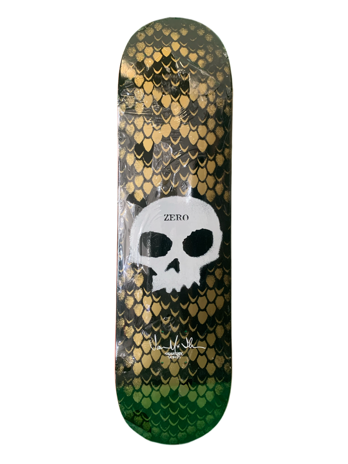 Zero Jamie Thomas Stencil Skull 8.25" Classic Skateboard Deck