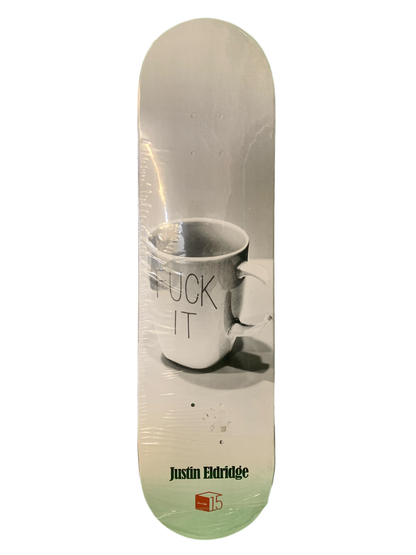 Chocolate Justin Eldridge Mug It 15 Year Anniversary 8" Classic Skateboard Deck