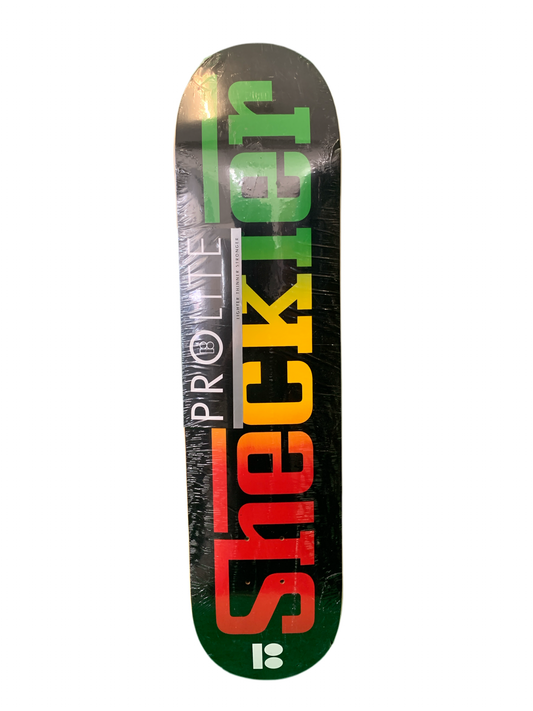 Plan B Ryan Sheckler Rasta 7.5" Classic Skateboard Deck