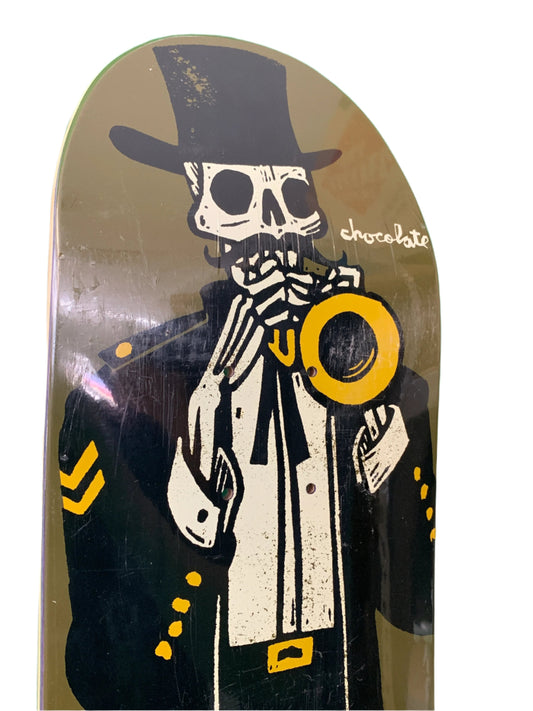 Chocolate Day of the Dead Series Chris Roberts 7.6" Classic Skateboard Deck