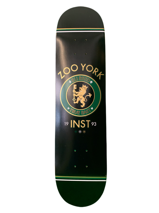 Zoo York Eli Reed True East Black 7.75" Classic Skateboard Deck